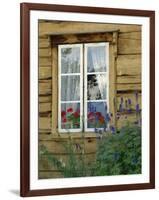 Historic Wooden Buildings, Open Air Museum Near Bardufoss, Norway-Gary Cook-Framed Photographic Print