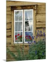 Historic Wooden Buildings, Open Air Museum Near Bardufoss, Norway-Gary Cook-Mounted Photographic Print