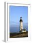 Historic Yaquina Head Lighthouse, Newport, Oregon, USA-Rick A. Brown-Framed Photographic Print