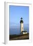 Historic Yaquina Head Lighthouse, Newport, Oregon, USA-Rick A. Brown-Framed Photographic Print