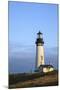 Historic Yaquina Head Lighthouse, Newport, Oregon, USA-Rick A. Brown-Mounted Photographic Print