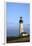 Historic Yaquina Head Lighthouse, Newport, Oregon, USA-Rick A. Brown-Framed Premium Photographic Print