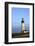 Historic Yaquina Head Lighthouse, Newport, Oregon, USA-Rick A. Brown-Framed Photographic Print