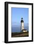 Historic Yaquina Head Lighthouse, Newport, Oregon, USA-Rick A. Brown-Framed Photographic Print