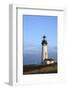 Historic Yaquina Head Lighthouse, Newport, Oregon, USA-Rick A. Brown-Framed Photographic Print