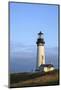 Historic Yaquina Head Lighthouse, Newport, Oregon, USA-Rick A. Brown-Mounted Photographic Print