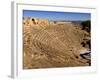 Historical 2Nd Century Roman Theater Ruins in Dougga, Tunisia, Northern Africa-Bill Bachmann-Framed Photographic Print