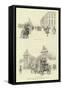 Historical Aspects of Hampton Court-Charles Green-Framed Stretched Canvas