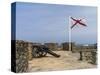 Historical cannon on Mont Orgueil Castle in Jersey-enricocacciafotografie-Stretched Canvas