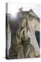 Historical Cemetery, Tomb, Burial Chamber, Statue, Cemiterio Dos Prazeres-Axel Schmies-Stretched Canvas