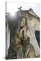 Historical Cemetery, Tomb, Burial Chamber, Statue, Cemiterio Dos Prazeres-Axel Schmies-Stretched Canvas