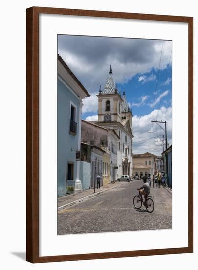 Historical Center of Cachoeira Near Salvador Da Bahia, Bahia, Brazil, South America-Michael Runkel-Framed Photographic Print