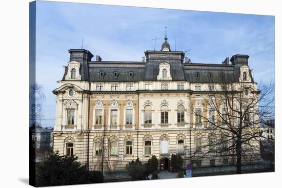 Historical City Hall Building, Nowy Sacz, Poland, Europe-Sopotniccy-Stretched Canvas