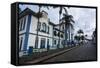 Historical Colonial Buildings in Mariana, Minas Gerais, Brazil, South America-Michael Runkel-Framed Stretched Canvas