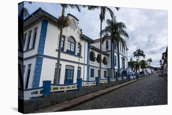 Historical Colonial Buildings in Mariana, Minas Gerais, Brazil, South America-Michael Runkel-Stretched Canvas