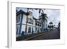 Historical Colonial Buildings in Mariana, Minas Gerais, Brazil, South America-Michael Runkel-Framed Photographic Print