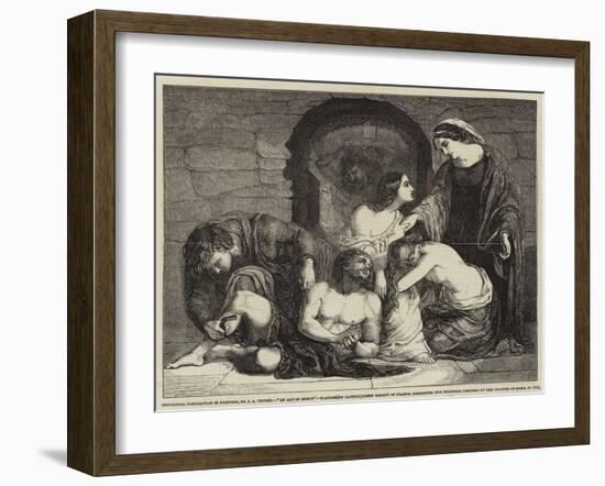 Historical Composition in Painting-John Alfred Vintner-Framed Giclee Print