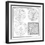 Historical Cosmologies-Science, Industry and Business Library-Framed Photographic Print