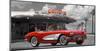 Historical diner, USA-Gasoline Images-Mounted Art Print