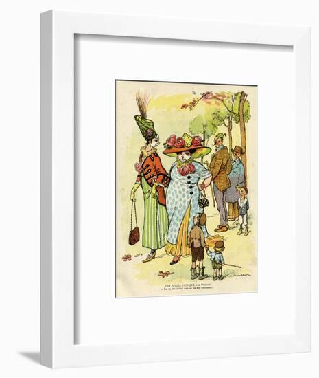 Historical Illustration-null-Framed Art Print