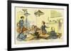 Historical Illustration-null-Framed Art Print