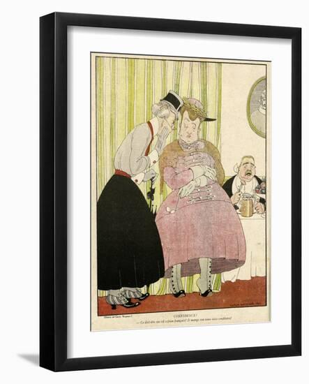 Historical Illustration-Gerda Wegener-Framed Art Print