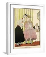 Historical Illustration-Gerda Wegener-Framed Art Print