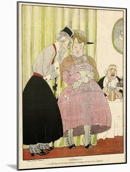 Historical Illustration-Gerda Wegener-Mounted Art Print