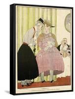 Historical Illustration-Gerda Wegener-Framed Stretched Canvas