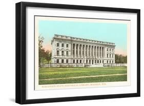 Historical Library, Madison, Wisconsin-null-Framed Art Print