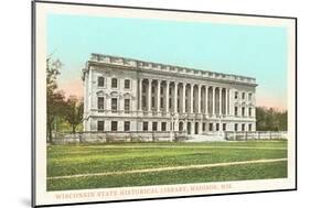 Historical Library, Madison, Wisconsin-null-Mounted Art Print