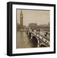 Historical London-Cristin Atria-Framed Art Print