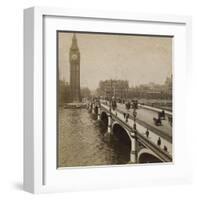 Historical London-Cristin Atria-Framed Art Print