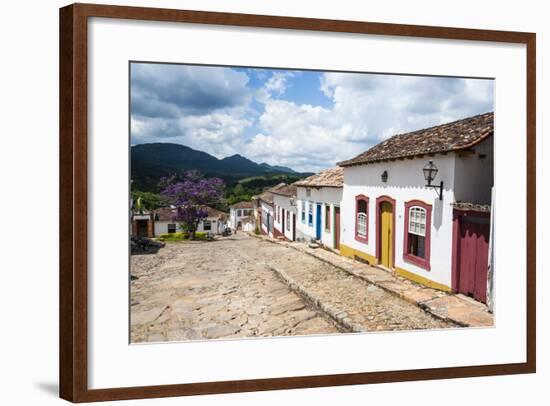 Historical Mining Town of Tiradentes, Minas Gerais, Brazil, South America-Michael Runkel-Framed Photographic Print