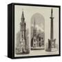 Historical Monuments-null-Framed Stretched Canvas