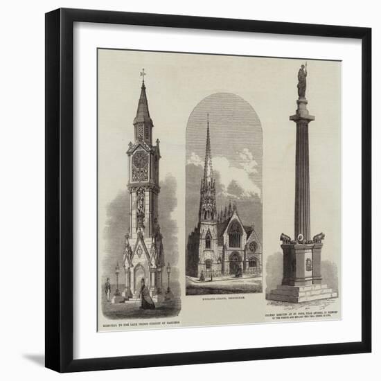 Historical Monuments-null-Framed Giclee Print