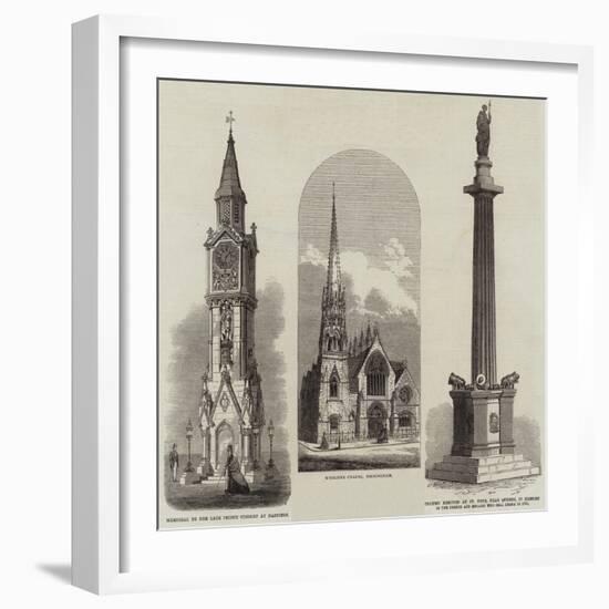 Historical Monuments-null-Framed Giclee Print