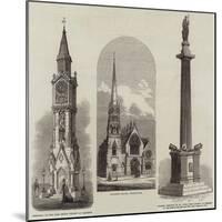 Historical Monuments-null-Mounted Giclee Print