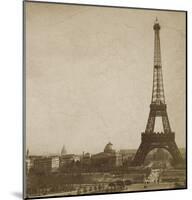 Historical Paris-Cristin Atria-Mounted Art Print