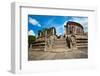 Historical Polonnaruwa Capital City Ruins in Srilanka-SurangaWeeratunga-Framed Photographic Print