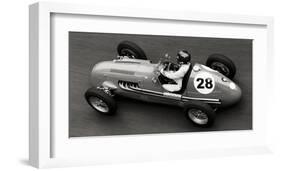 Historical race car at Grand Prix de Monaco-Peter Seyfferth-Framed Art Print