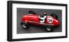 Historical race car at Grand Prix de Monaco-Peter Seyfferth-Framed Art Print