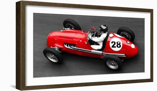 Historical race car at Grand Prix de Monaco-Peter Seyfferth-Framed Art Print