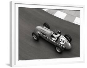 Historical race car at Grand Prix de Monaco-Peter Seyfferth-Framed Art Print