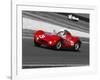 Historical race-cars-Gasoline Images-Framed Art Print