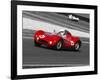 Historical race-cars-Gasoline Images-Framed Art Print