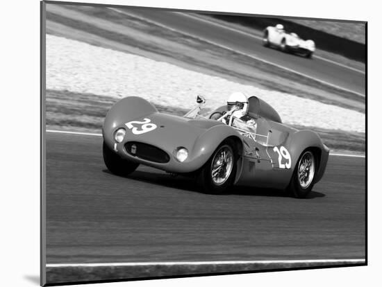 Historical race-cars-Gasoline Images-Mounted Art Print