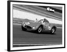 Historical race-cars-Gasoline Images-Framed Art Print