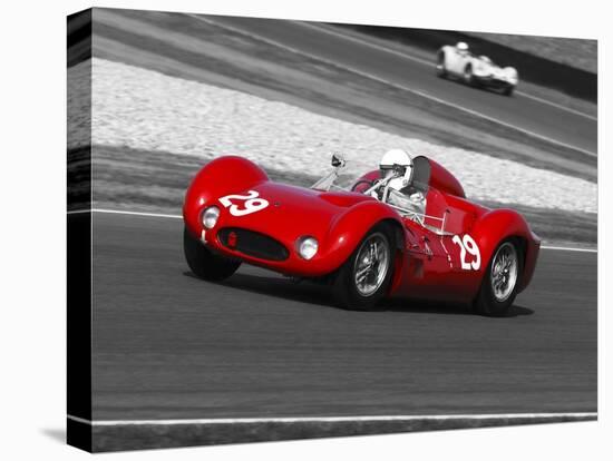 Historical race-cars-Gasoline Images-Stretched Canvas