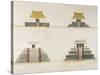 Historical Reconstruction of Buildings in Tenochtitlan-null-Stretched Canvas